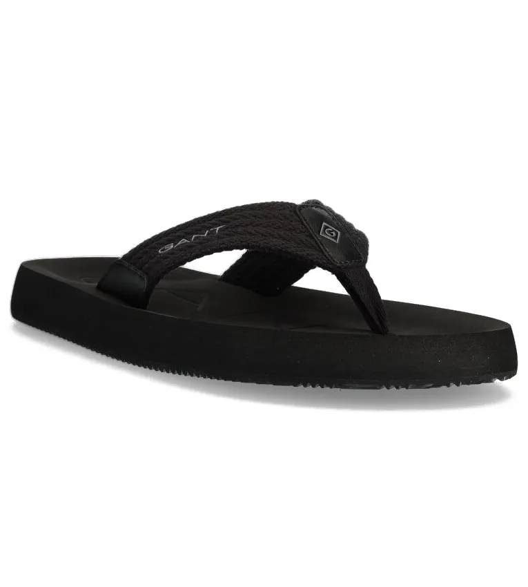 GANT Poolbro Men's Flip Flop Sandals - Black | Choice+Attitude