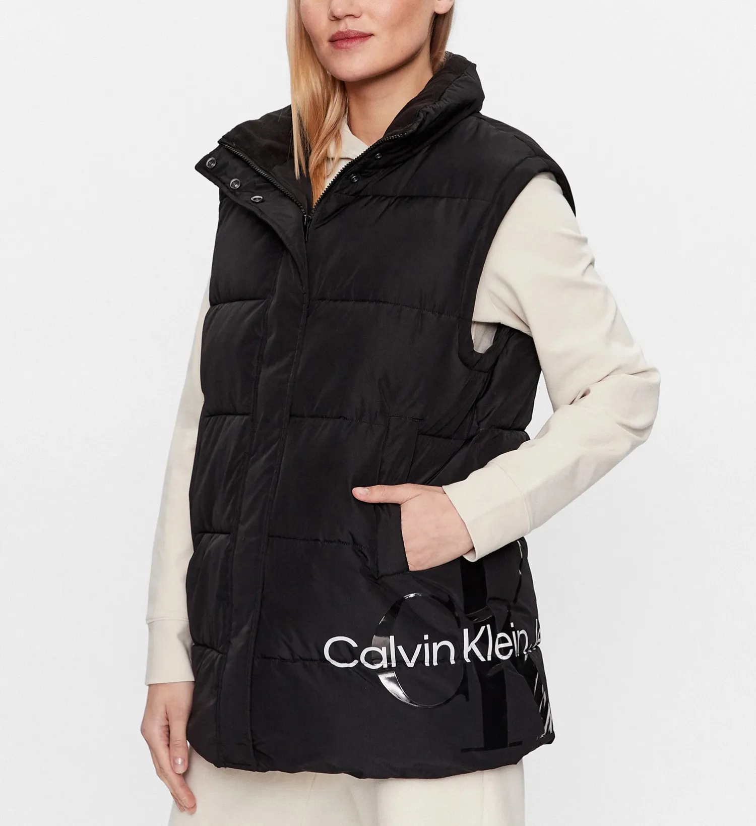 Long JEANS Black Blown | Up CK CALVIN KLEIN - Choice+Attitude Vest