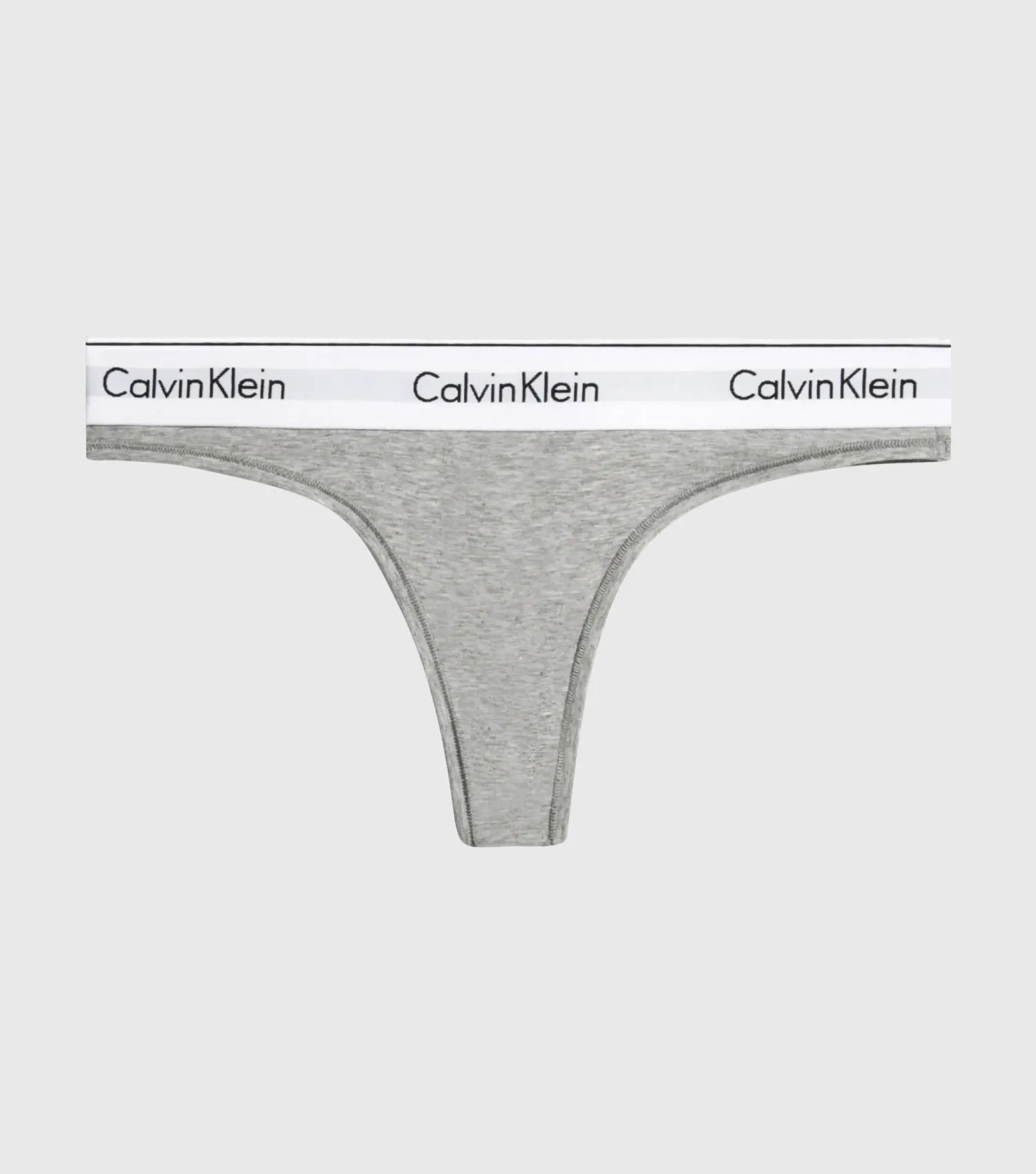 CALVIN KLEIN Cotton Stretch Thong Modern Cotton - Grey Heather