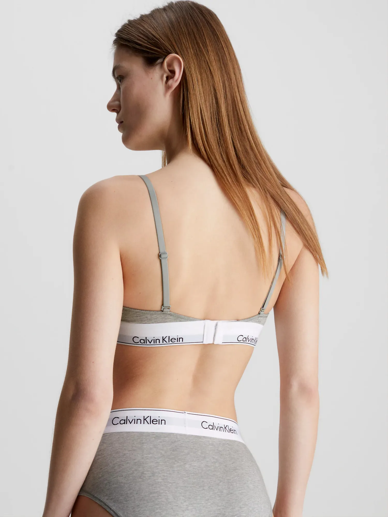 Calvin Klein Underwear WMNS LIGHT LINED BRALETTE Grey - GREY