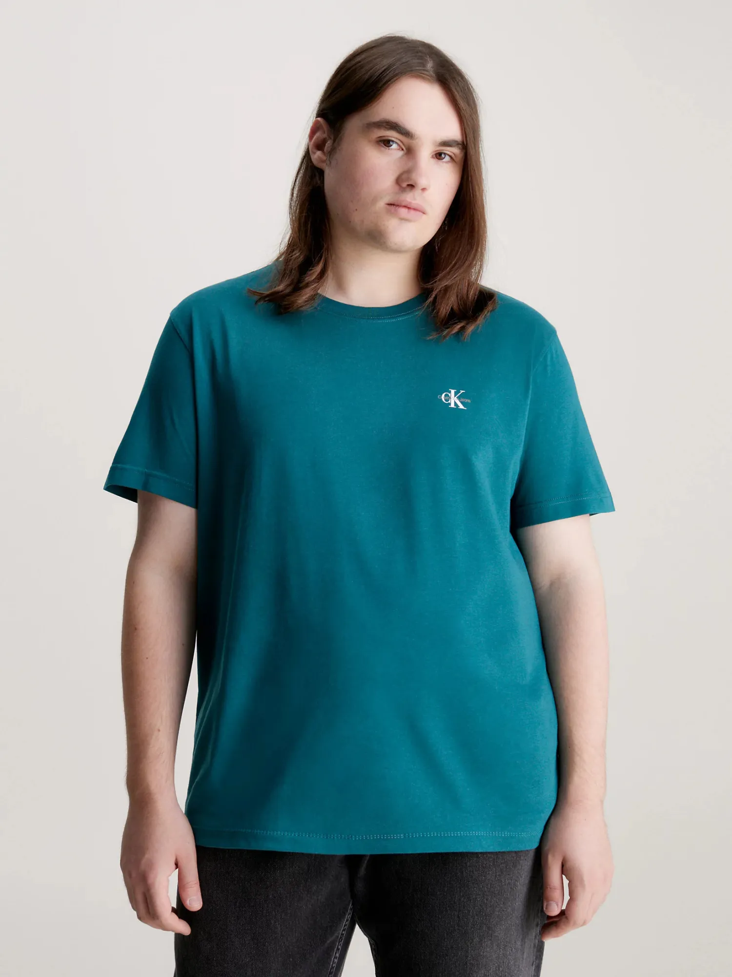 CALVIN KLEIN JEANS 2 Pack Monogram T-Shirts - Atlantic Deep/Arctic |  Choice+Attitude