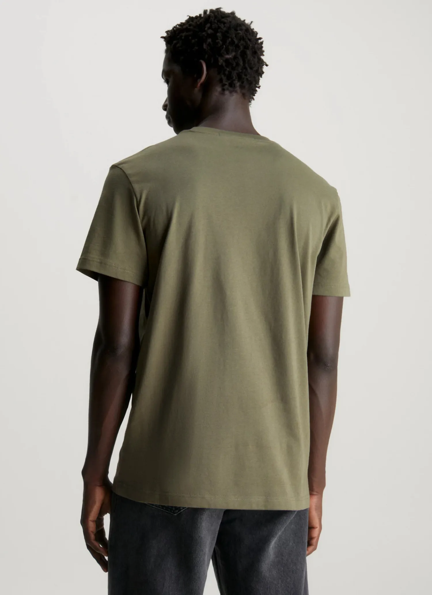 CALVIN KLEIN JEANS MonoLogo Regular T-shirt - Dusty Olive | Choice+Attitude