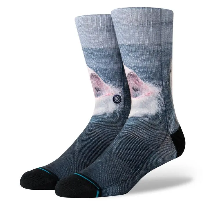 Stance Herren Socken 'Brucey' – Stylische Funktionssocken Mit Hai-Design